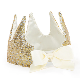 Great Pretenders Gracious Gold Sequin Crown