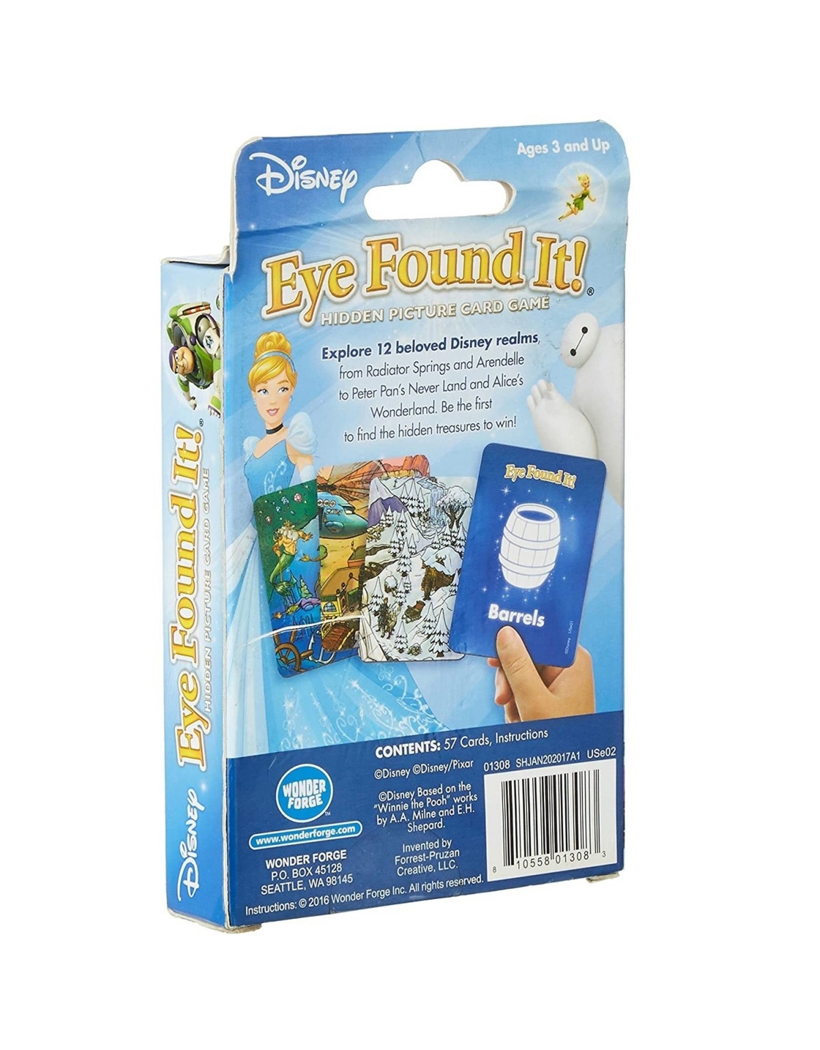 Ravensburger World of Disney Eye Found It Card Game