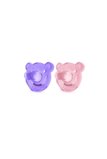 Philips AVENT Soothie Shapes Pacifier 0-3m 2pk, Purple/Pink One Size