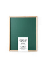 The Type Set Co. 17x21 Deluxe Magnetic Letter Board Slate, Green Chalkboard