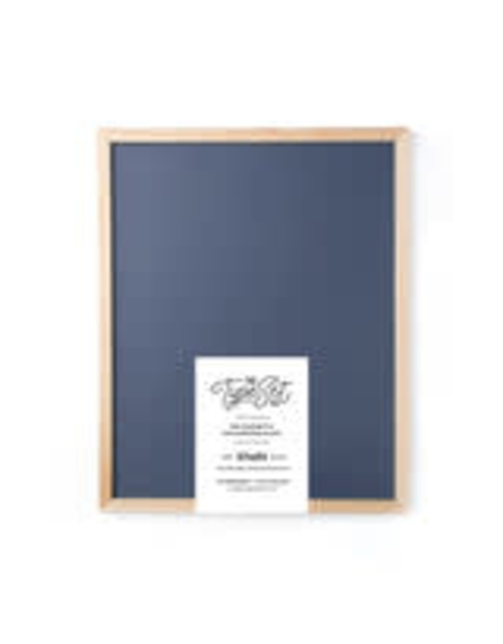 The Type Set Co. 17x21 Deluxe Magnetic Letter Board Slate, Navy Chalkboard