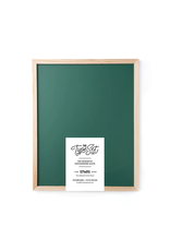 The Type Set Co. 17x21 Deluxe Magnetic Letter Board Slate, Green Chalkboard