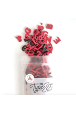 The Type Set Co. Soft Magnetic Letters 1" Sans Serif