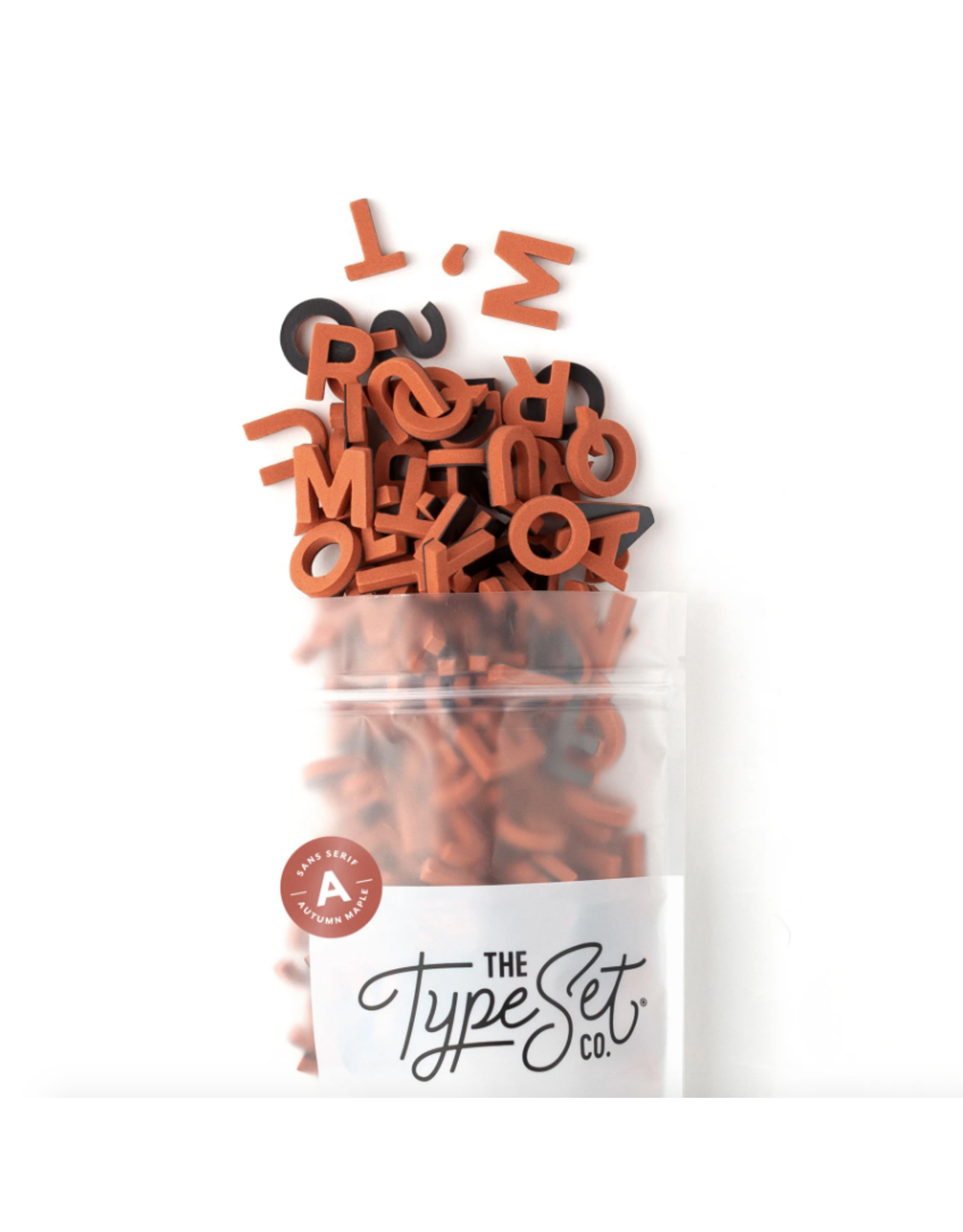 The Type Set Co. Soft Magnetic Letters 1" Sans Serif