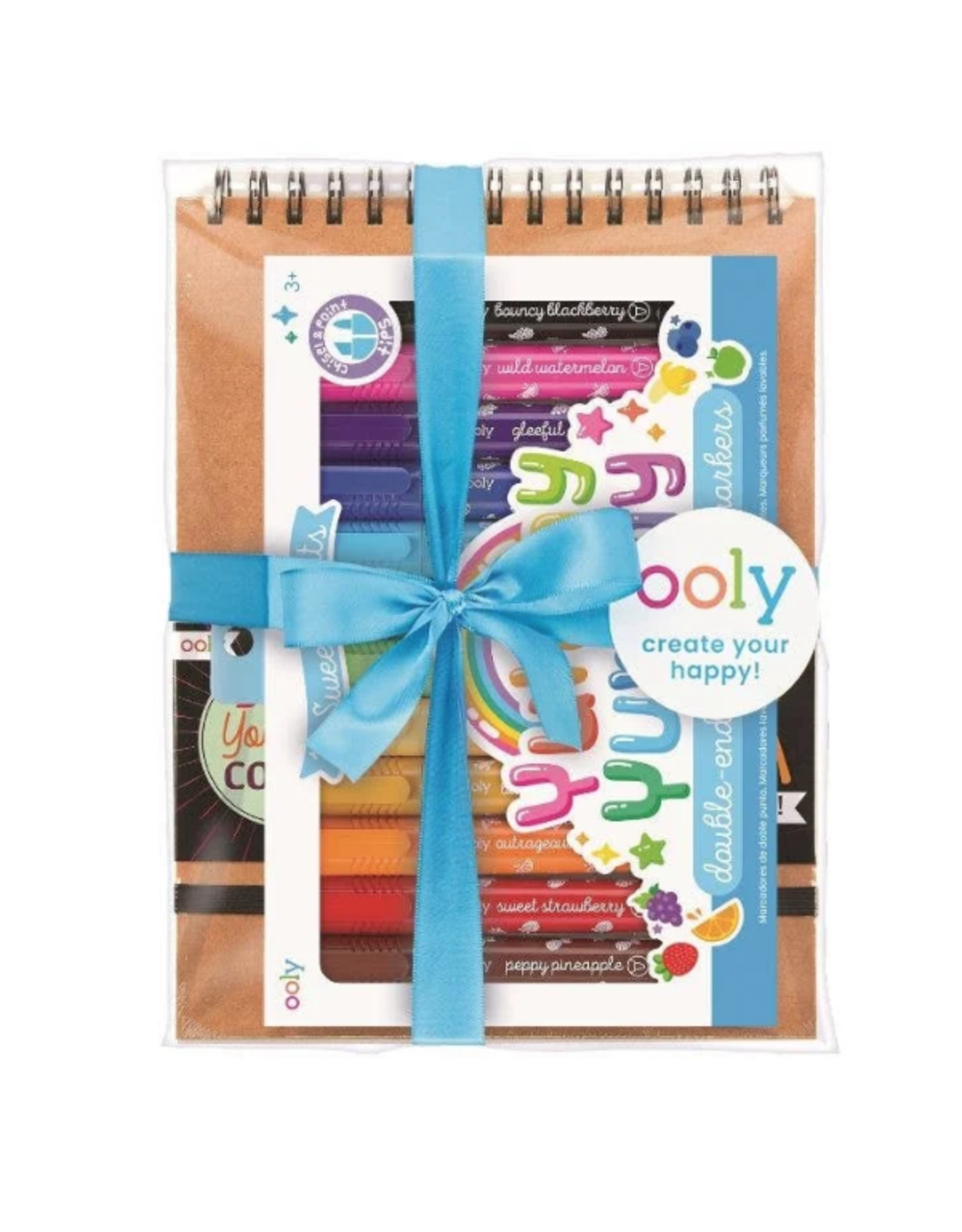 Ooly Scented Doodlers Kids Coloring Giftable Set
