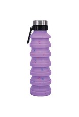 Iscream Confetti Silicone Collapsible Water Bottle