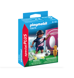 Playmobil Soccer Player with Goal