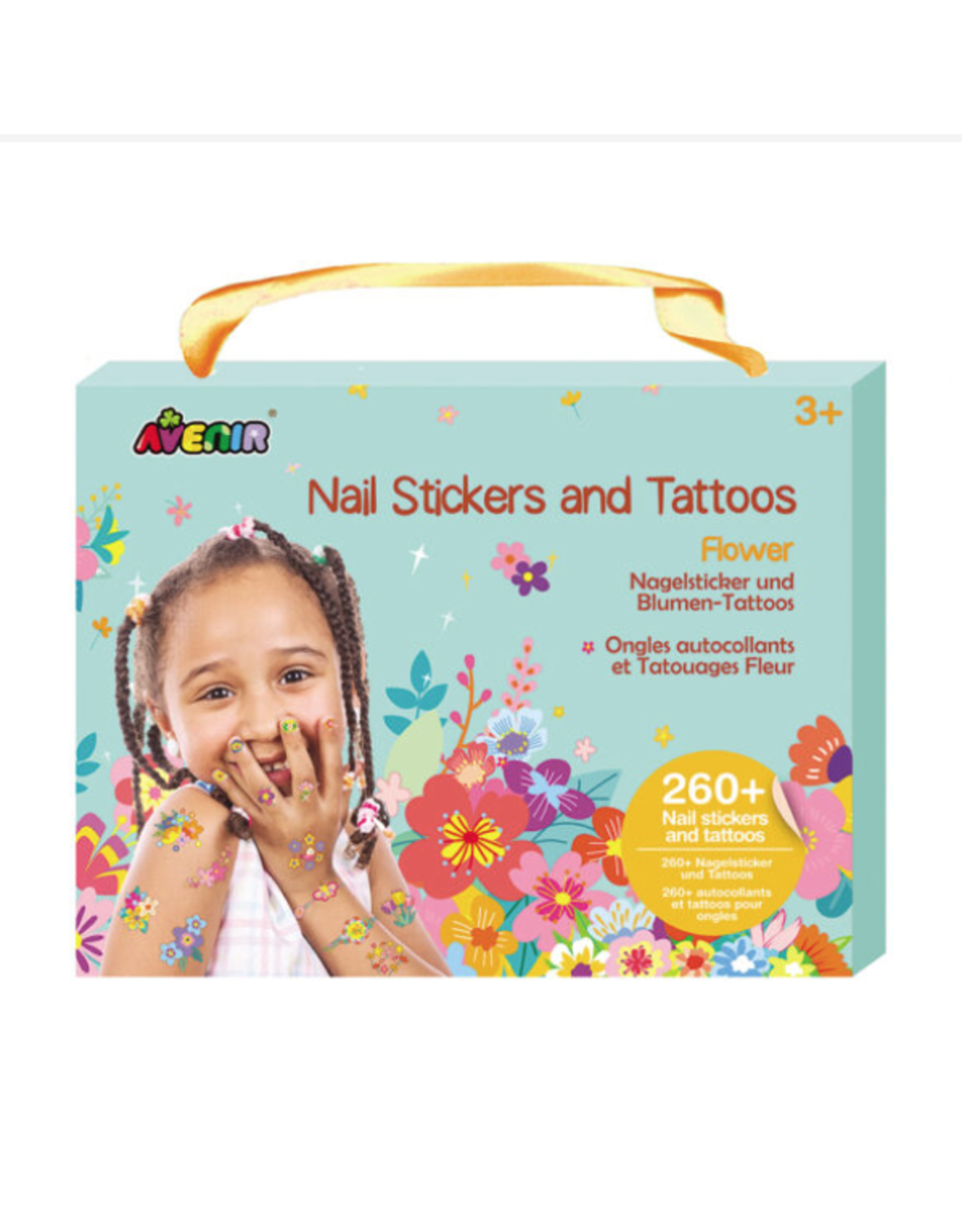 Avenir Nail Stickers & Tattoos Flower