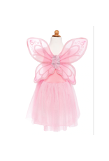 Great Pretenders Pink Sequin Butterfly Dress & Wings, Size 5-7