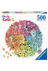 Ravensburger 500 pcs. Circle of Colours Flowers Puzzle