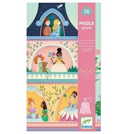 Djeco 36 pcs. The Princess Tower Giant Puzzle