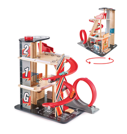 Hape Gearhead Stunt Garage