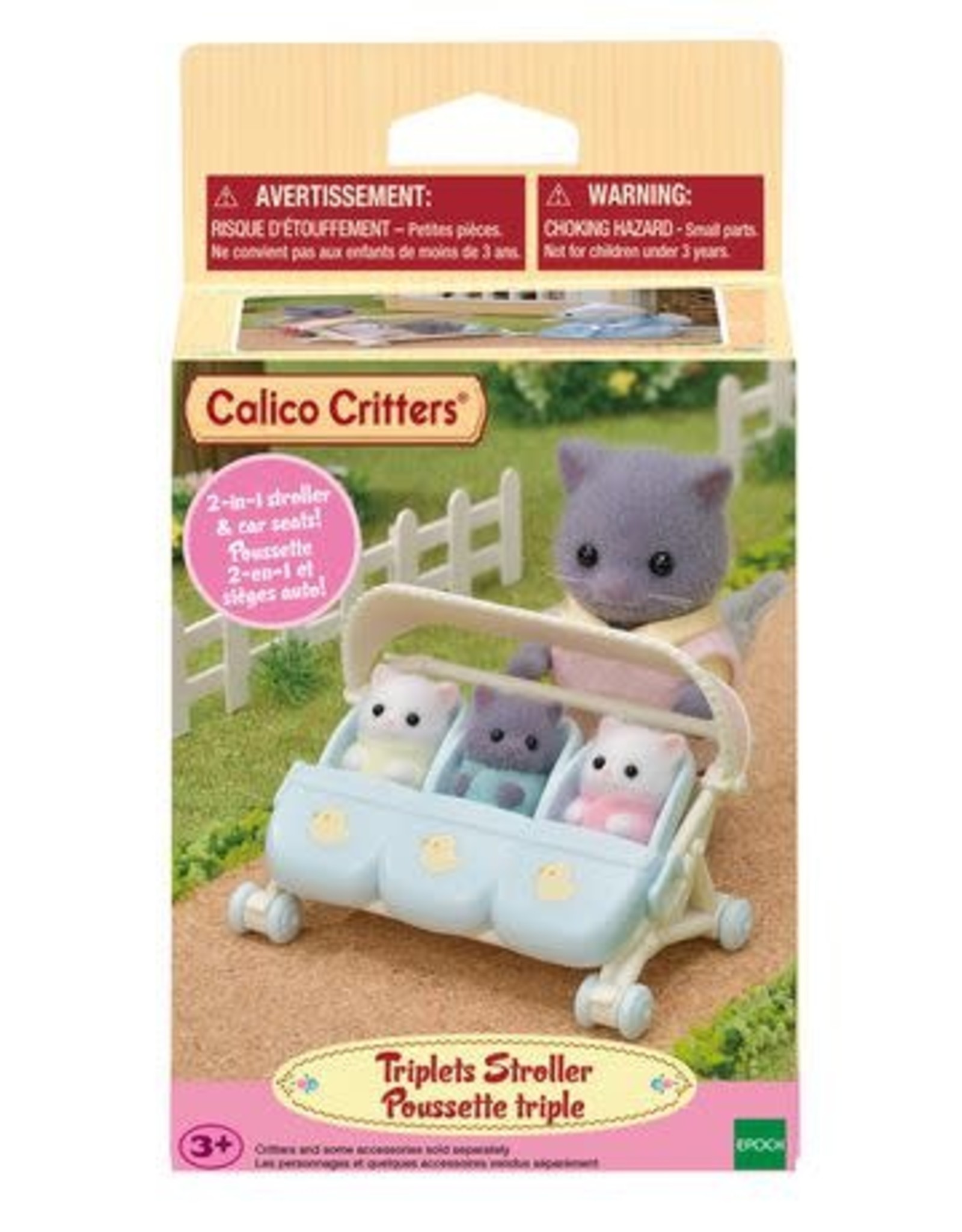 Calico Critters Calico Critters Triplet Stroller