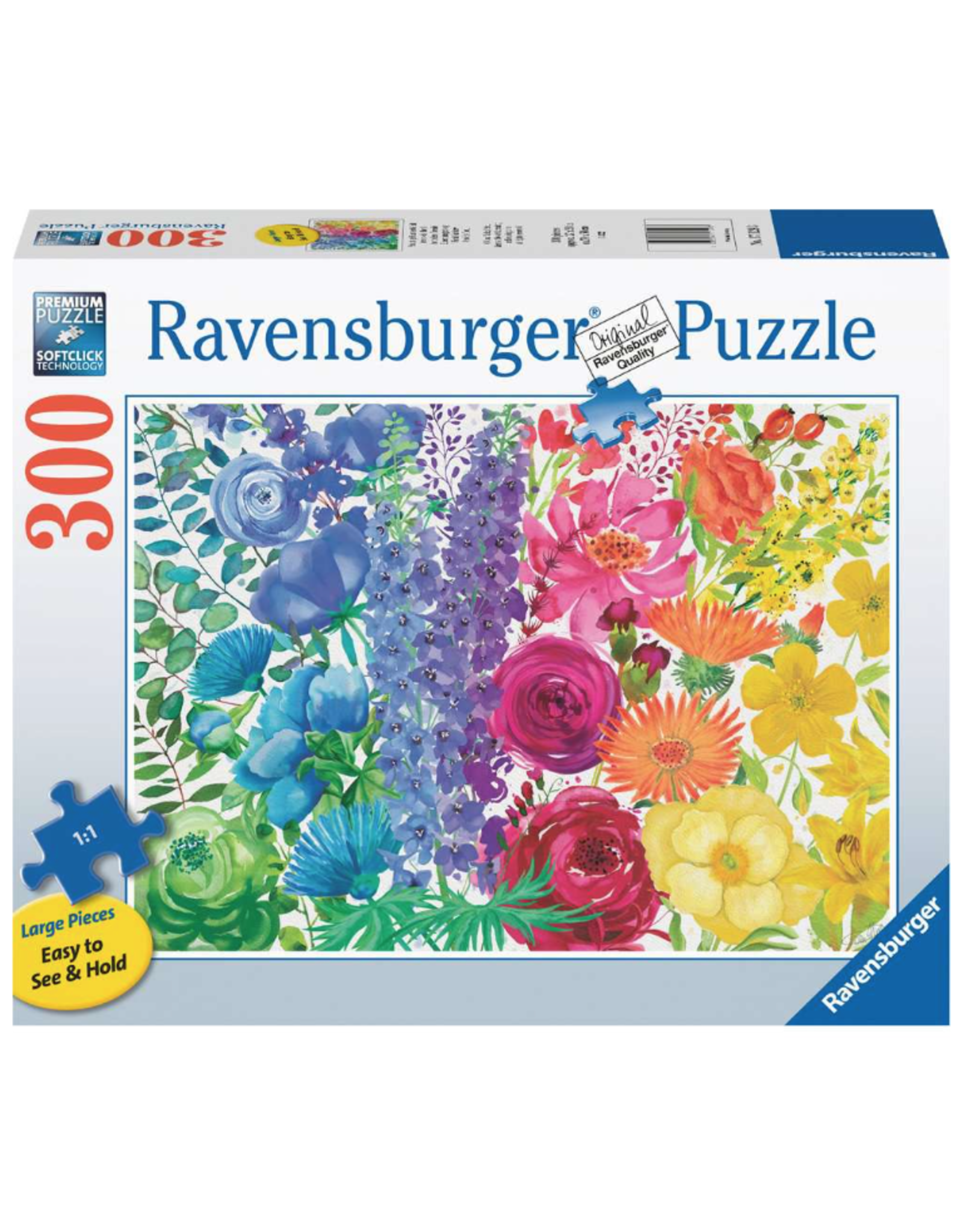 Ravensburger Floral Rainbow 300 Piece Puzzle