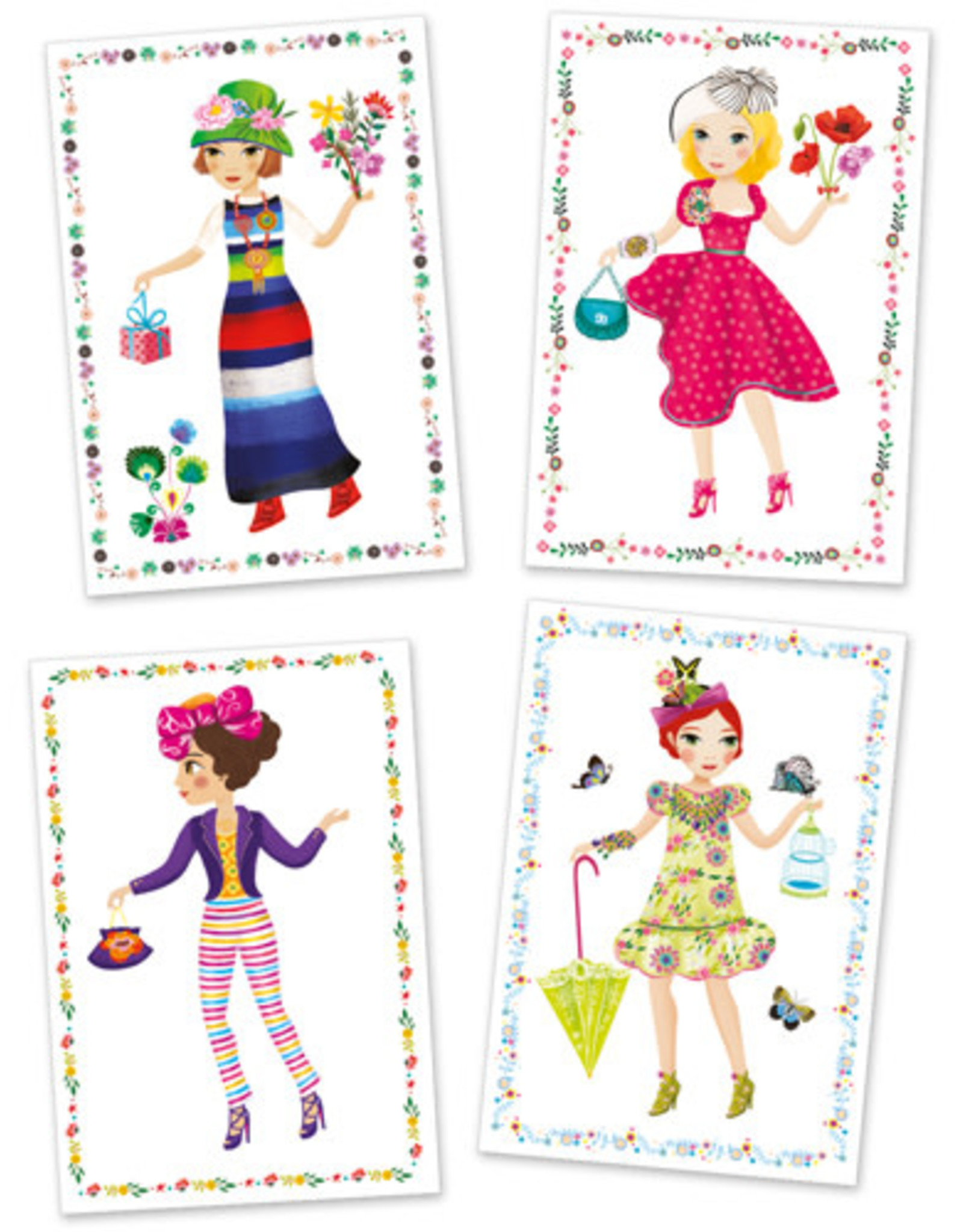 Djeco Paper Dolls Massive Fashion