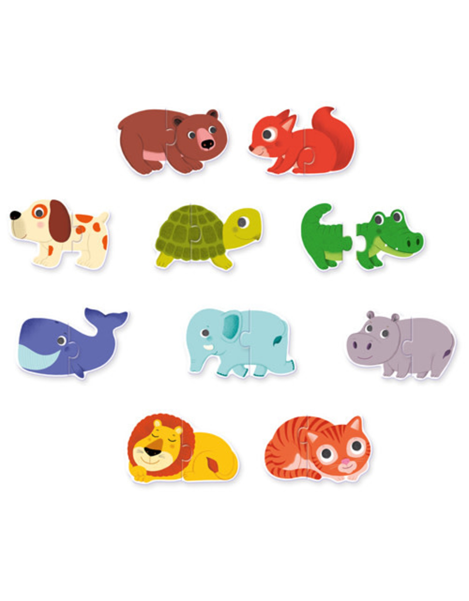 Djeco Puzzle Duo Animals