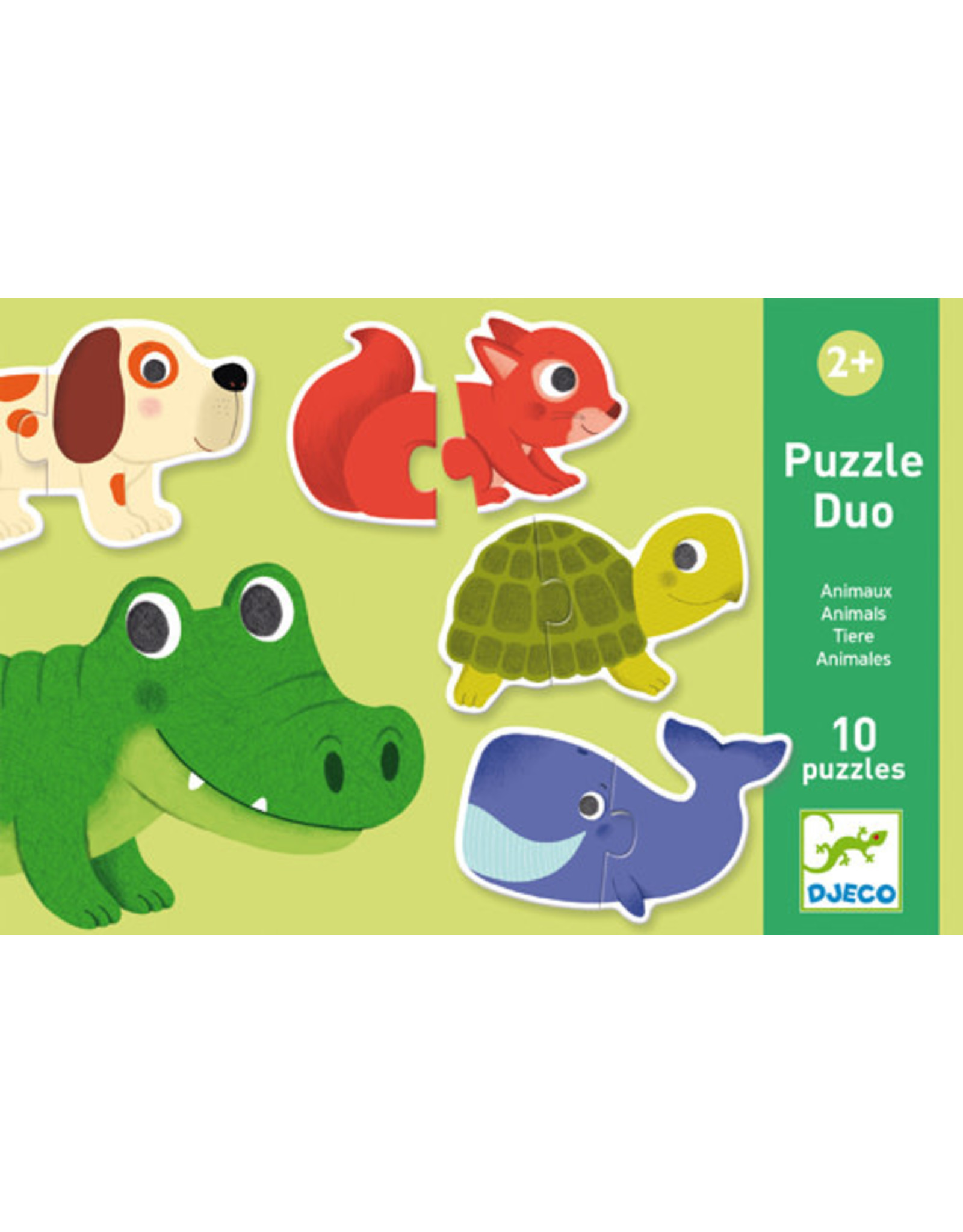 Djeco Puzzle Duo Animals