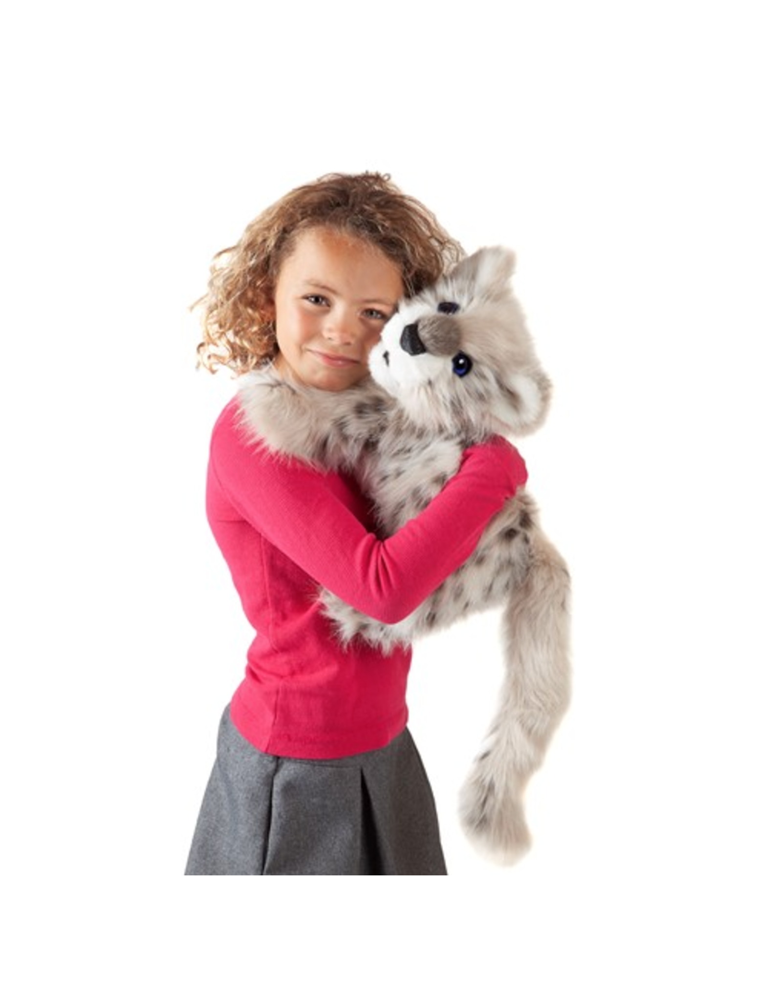 Folkmanis Snow Leopard Cub Puppet