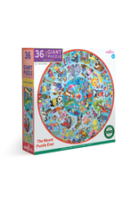 Eeboo 36 pcs. Good Deeds Giant Round Puzzle