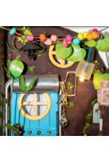 Hands Craft DIY Miniature Dollhouse Kit Borrowed Garden