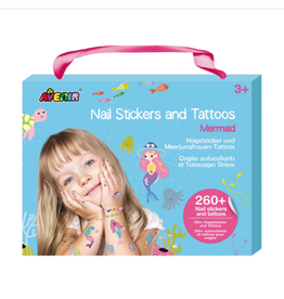 Avenir Nail Stickers & Tattoos Mermaid