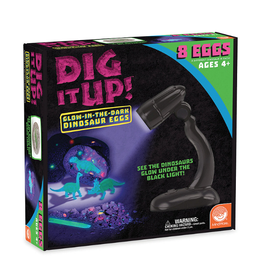 MindWare Dig It Up! Glow-in-the-Dark Dinosaurs Eggs