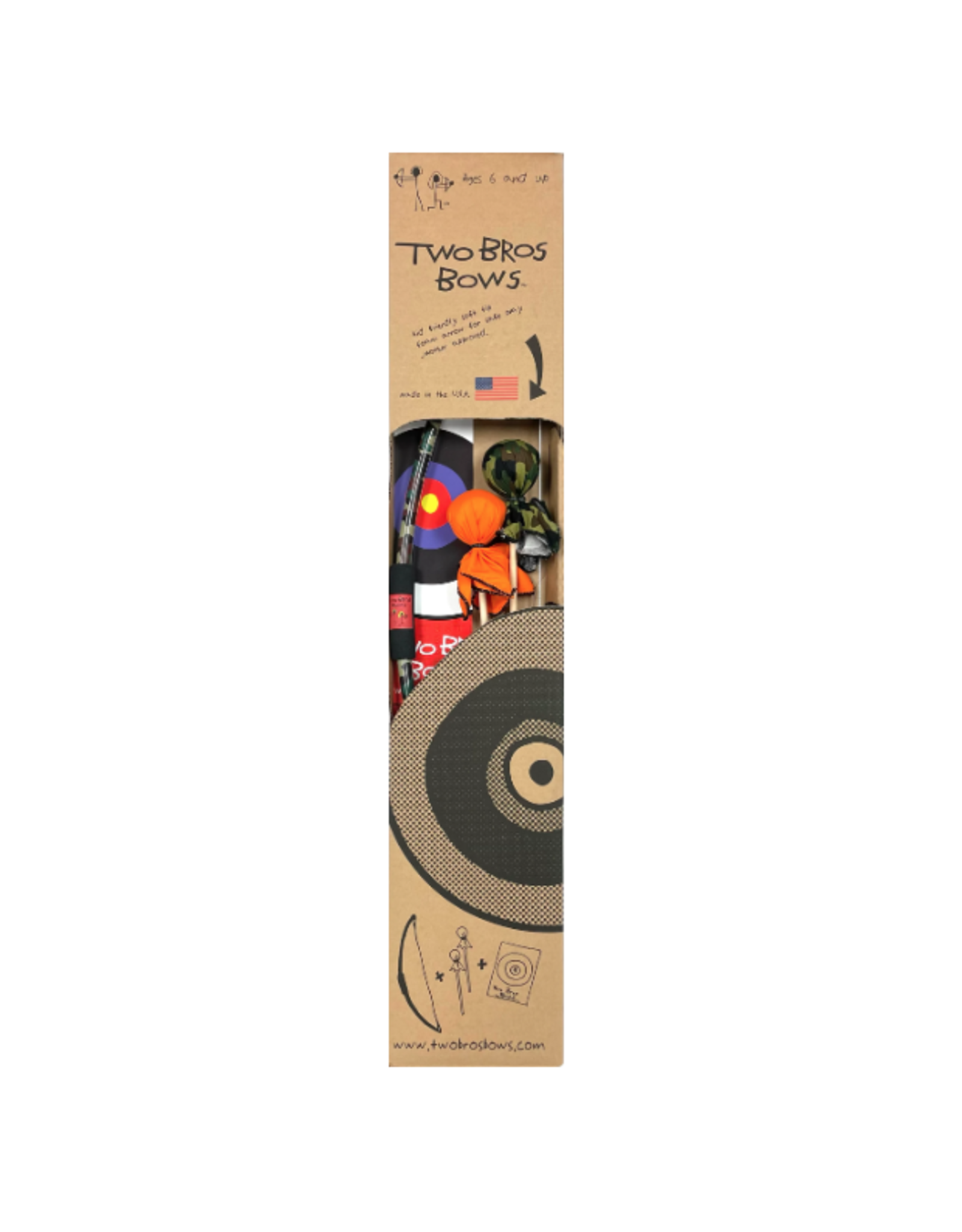 Two Bros Bows Camo Bow & Arrow Set