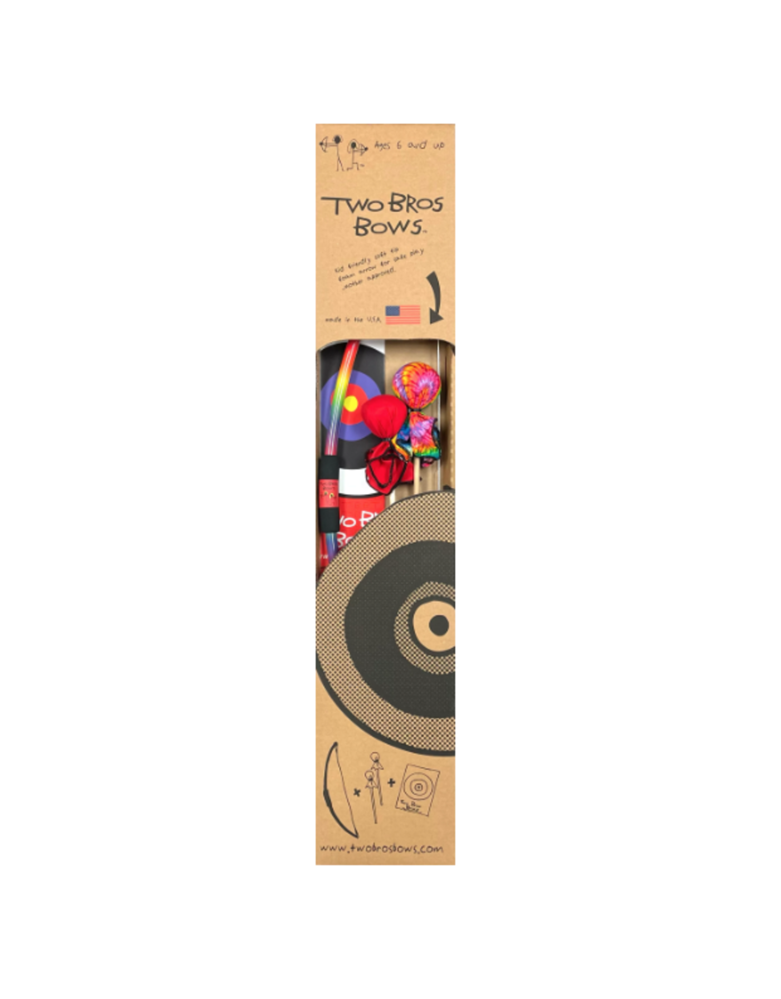 Two Bros Bows Rainbow Bow & Arrow Set