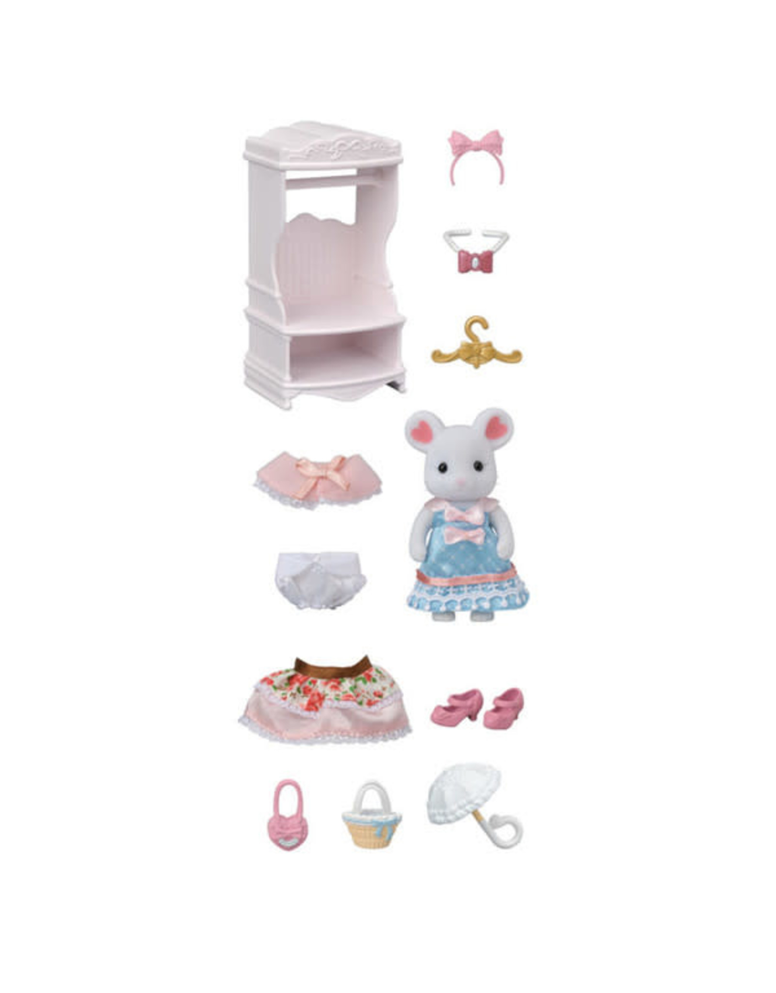 Calico Critters Fashion Play Set Sugar Sweet Collection