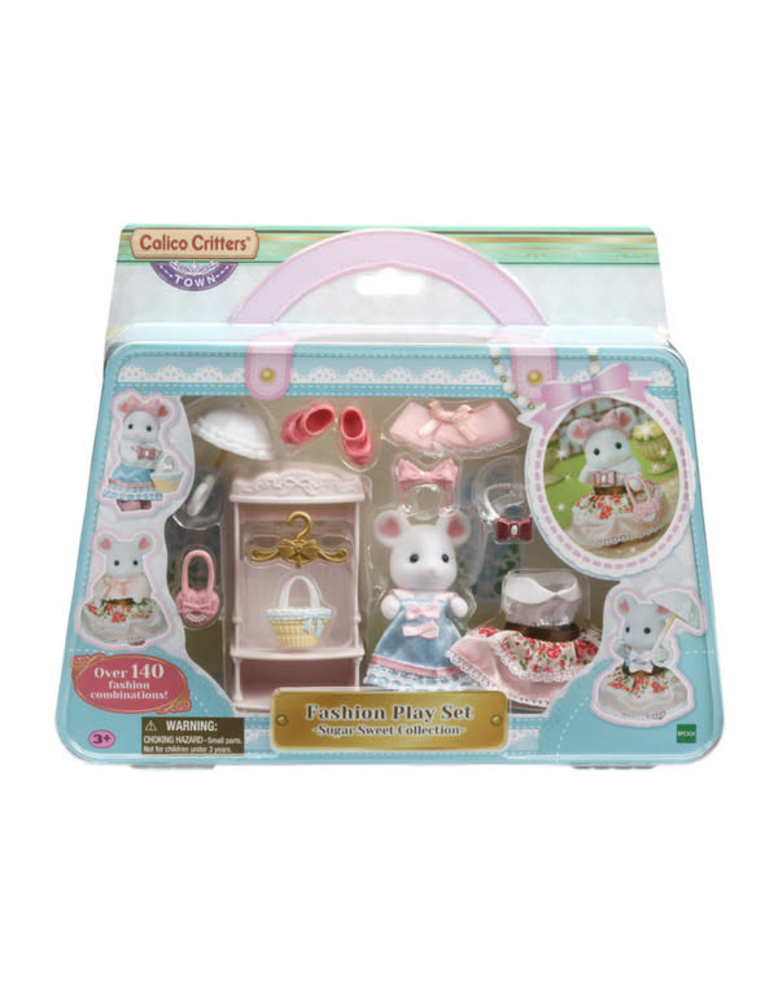 Calico Critters Fashion Play Set Sugar Sweet Collection