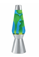 Schylling 27” Lava Lamp  Grande  Yellow Blue And Silver