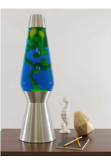 Schylling 27” Lava Lamp  Grande  Yellow Blue And Silver