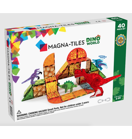 Magna-Tiles Magna Tiles Dino World 40 Piece