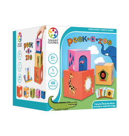 Smart Toys and Games Peek-A-Zoo Preschool Puzzle Game