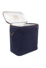 So Young Linen Lunch Poche, Navy