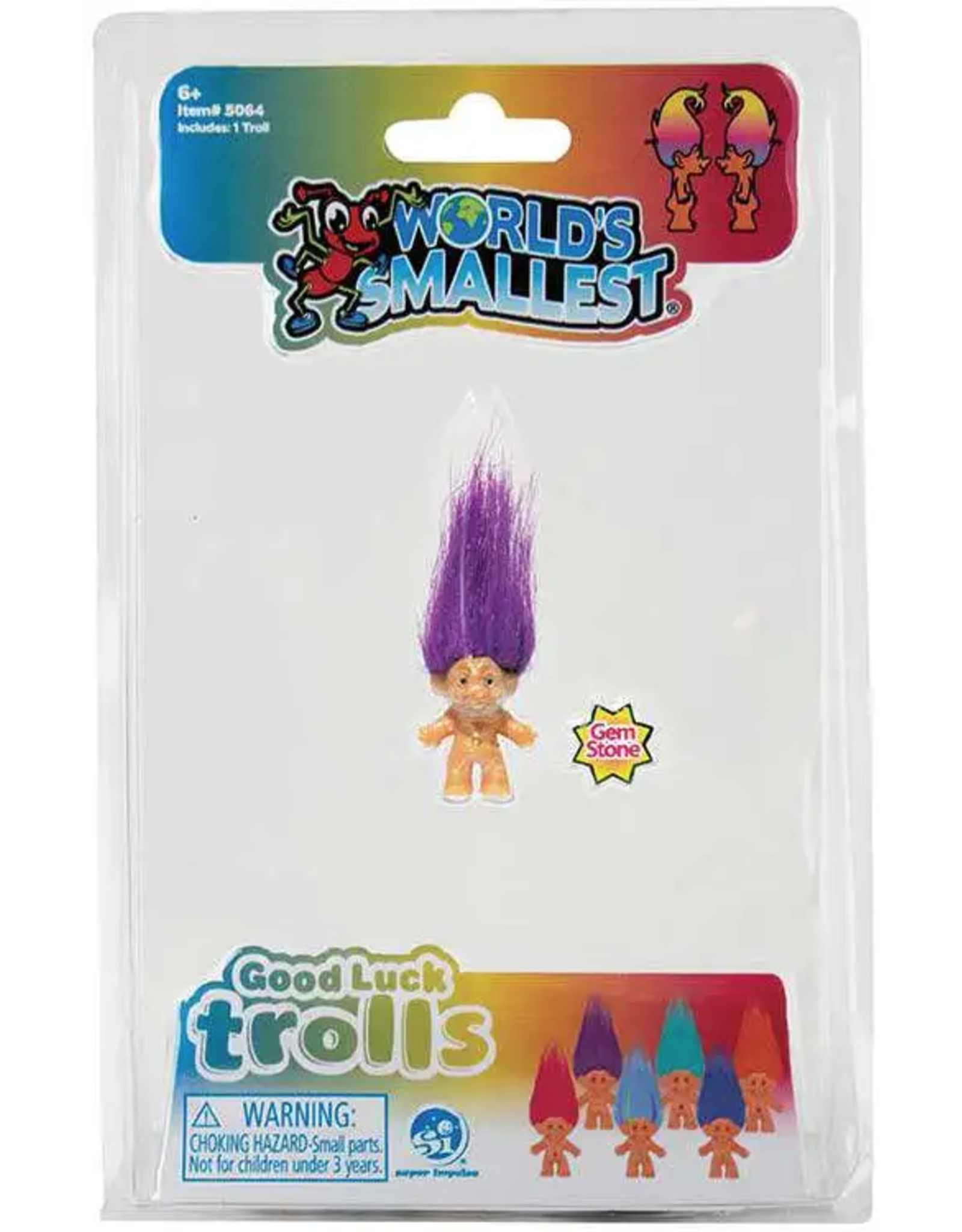 World's Smallest World's Smallest Good Luck Trolls