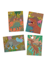 Djeco Scratch Cards When Dinosaurs Reigned