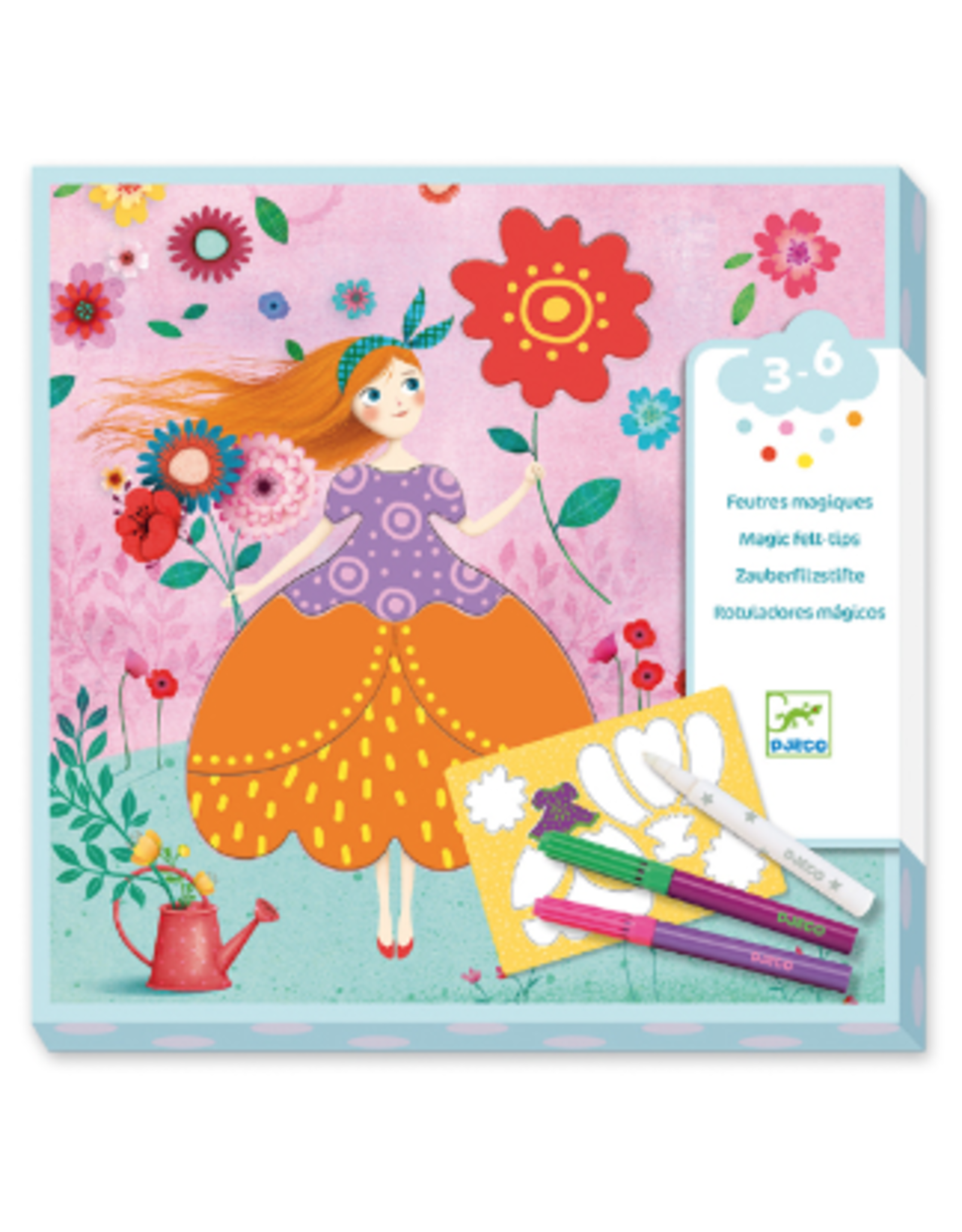 Djeco Magic Markers Marie's Pretty Dresses