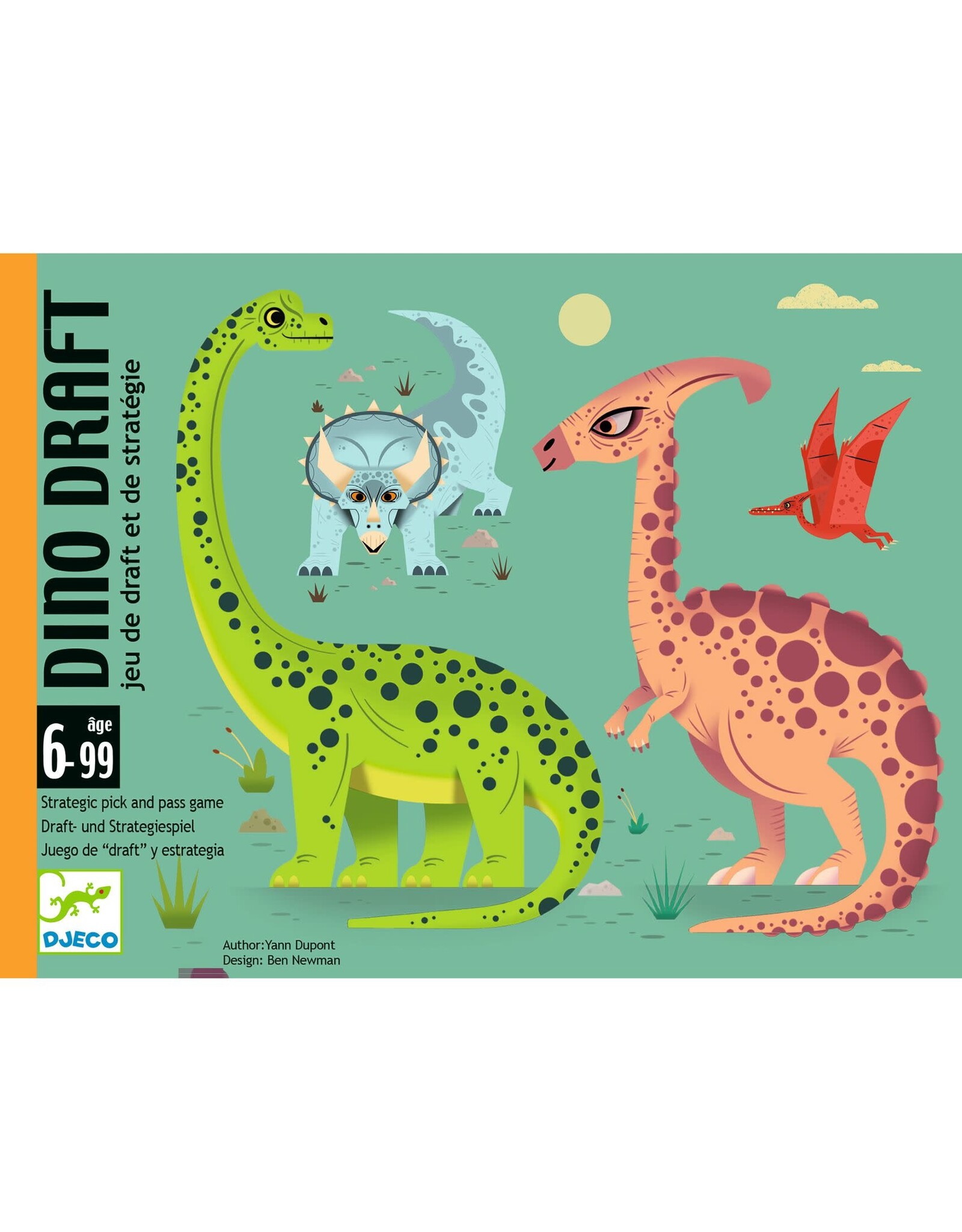 Djeco Dino Draft Card Game