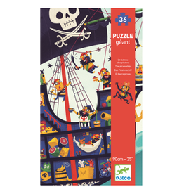 Djeco The Pirate Ship Giant 36 Piece Puzzle