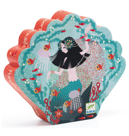 Djeco 54 pcs. Silhouette Puzzle Aquatic Paradise