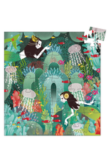 Djeco 54 pcs. Silhouette Puzzle Aquatic Paradise