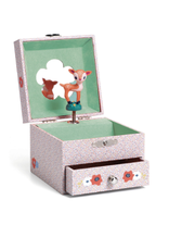 Djeco Music Box/Jewelry Box Wood Fawn