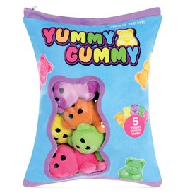 Iscream Yummy Gummies Packaging Fleece Plush