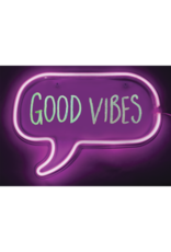 Iscream Neon Speech Bubble Message Light Frame