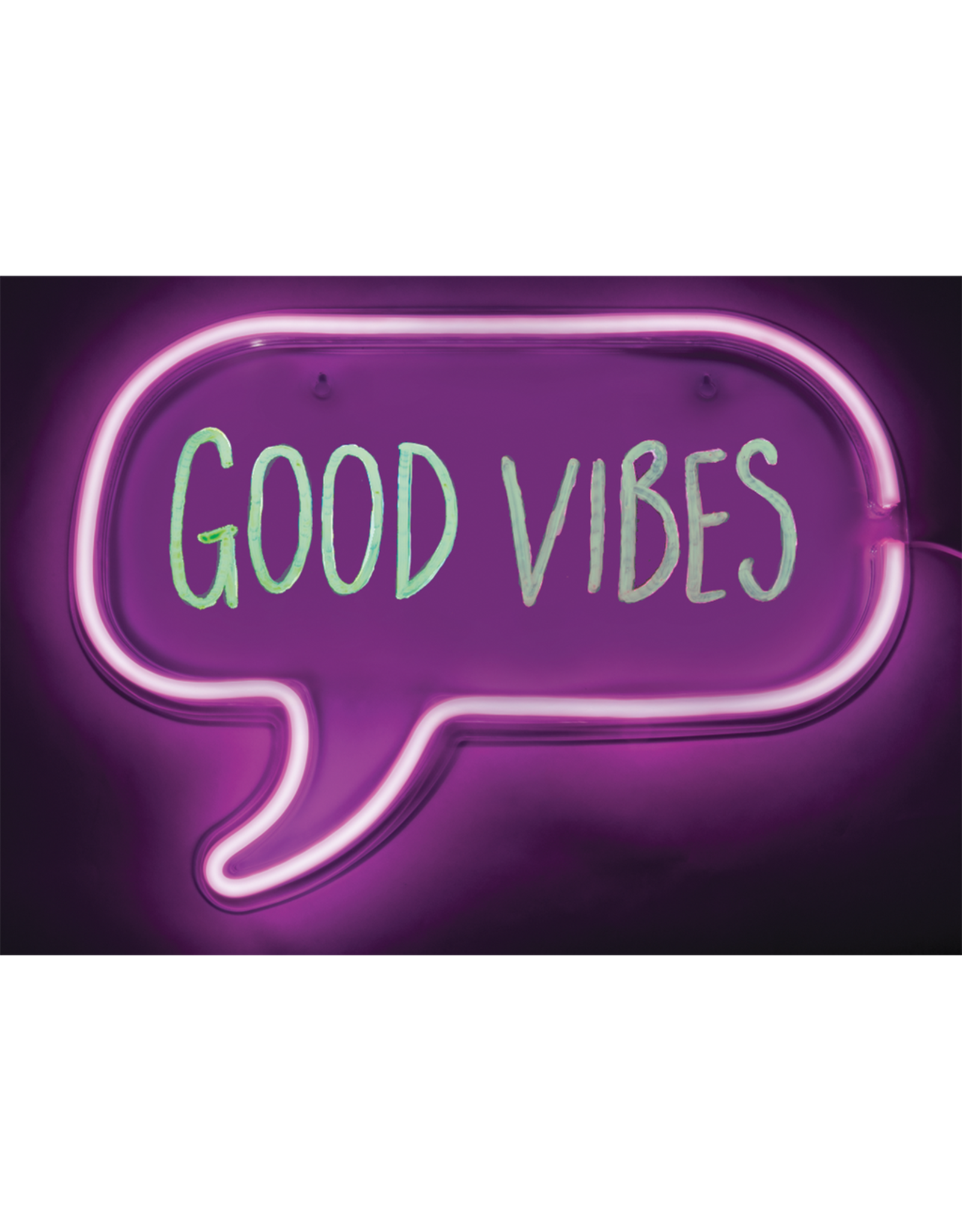Iscream Neon Speech Bubble Message Light Frame