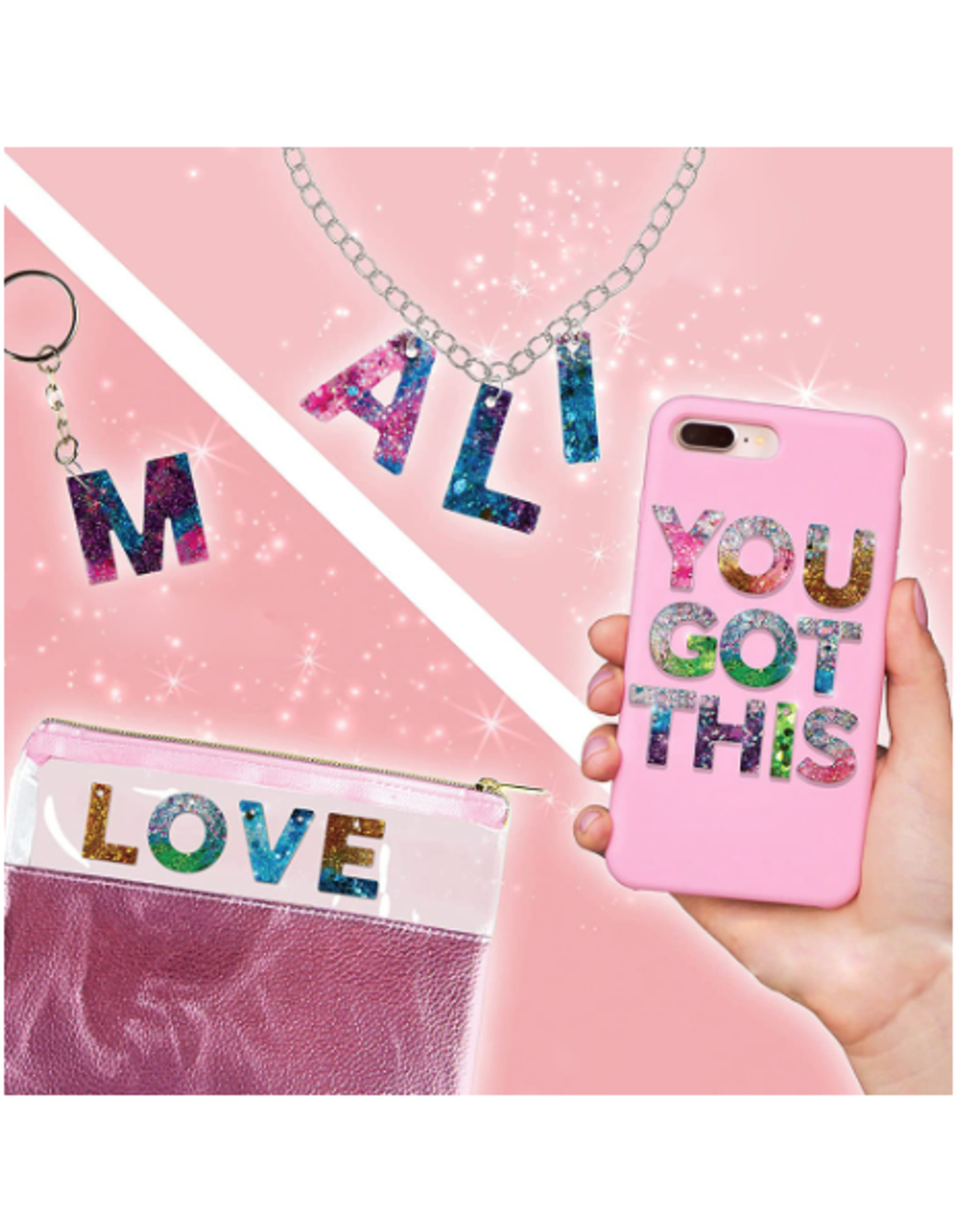 Fashion Angels Design Your Own Resin Letter Kit