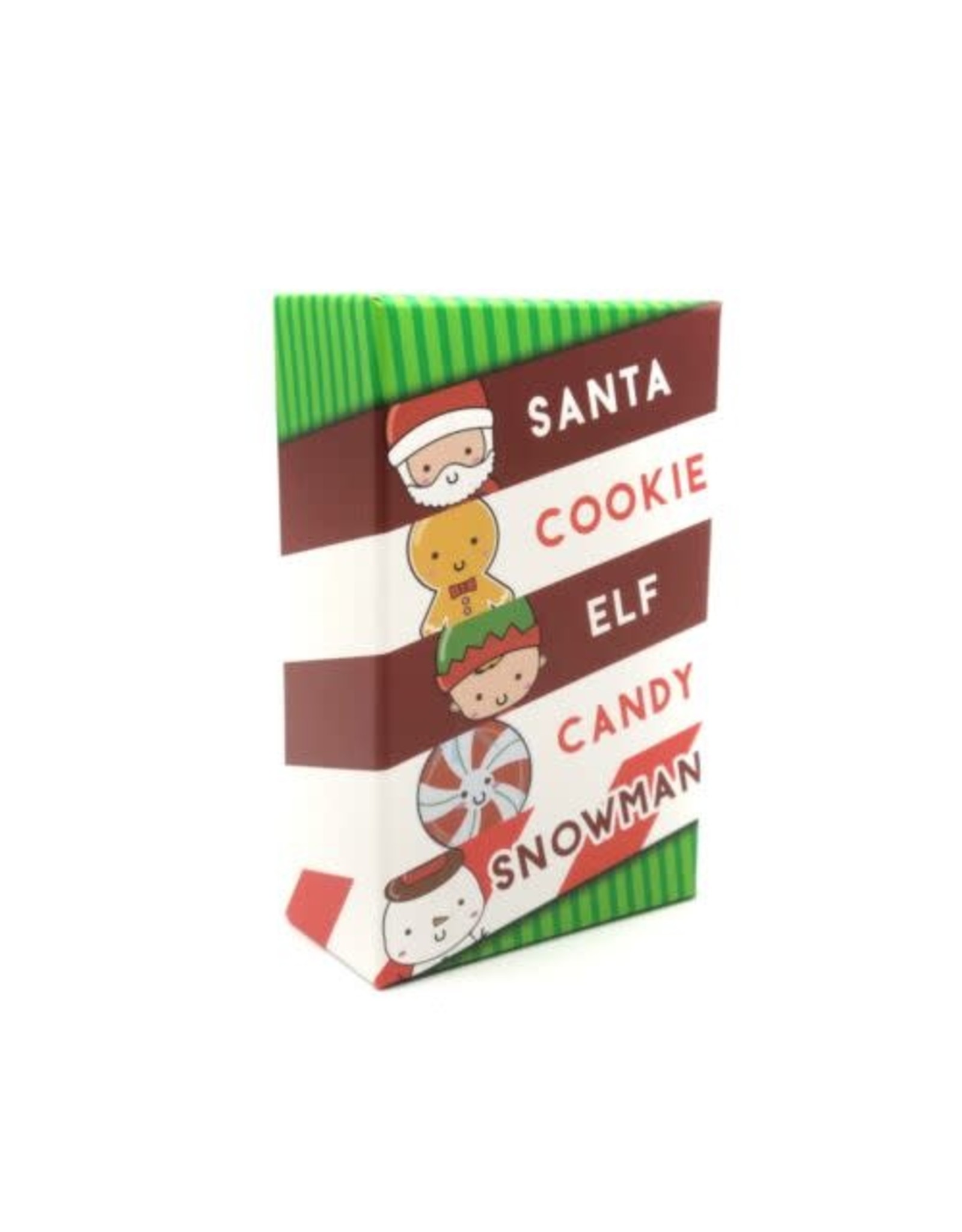 Blue Orange Santa Cookie Elf Candy Snowman Card Game