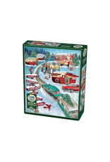 Cobble Hill 1000 pcs. Christmas Campers Puzzle