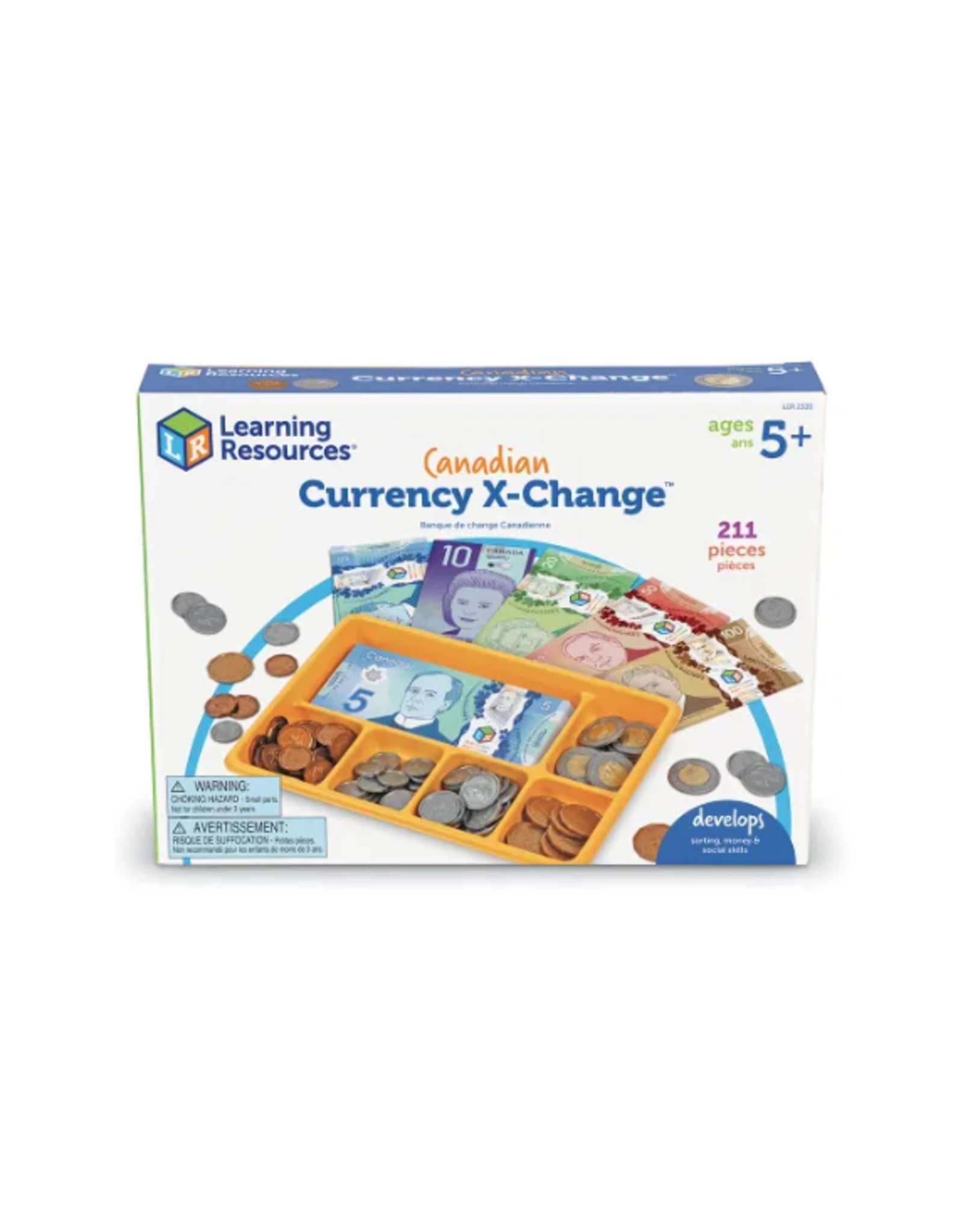 Learning Resources Canadian Currency X-Change Activity Set